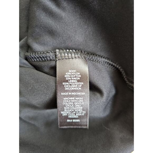 Express Lace Mock Neck Dress Women's Size 6 NWT Black Whimsygoth Cocktail Party - Picture 10 of 11